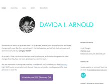 Tablet Screenshot of davidaiarnold.com